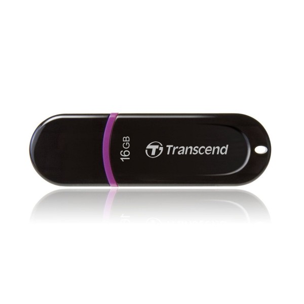 Флеш-накопитель Transcend 16Gb JetFlash 300 TS16GJF300 (Black / pink)